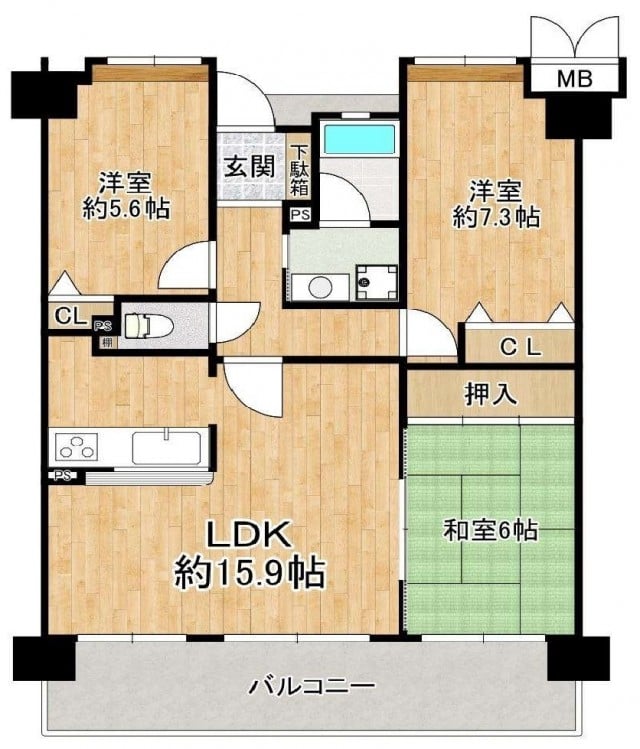 東急ドエルアルス枚方桜ヶ丘B棟